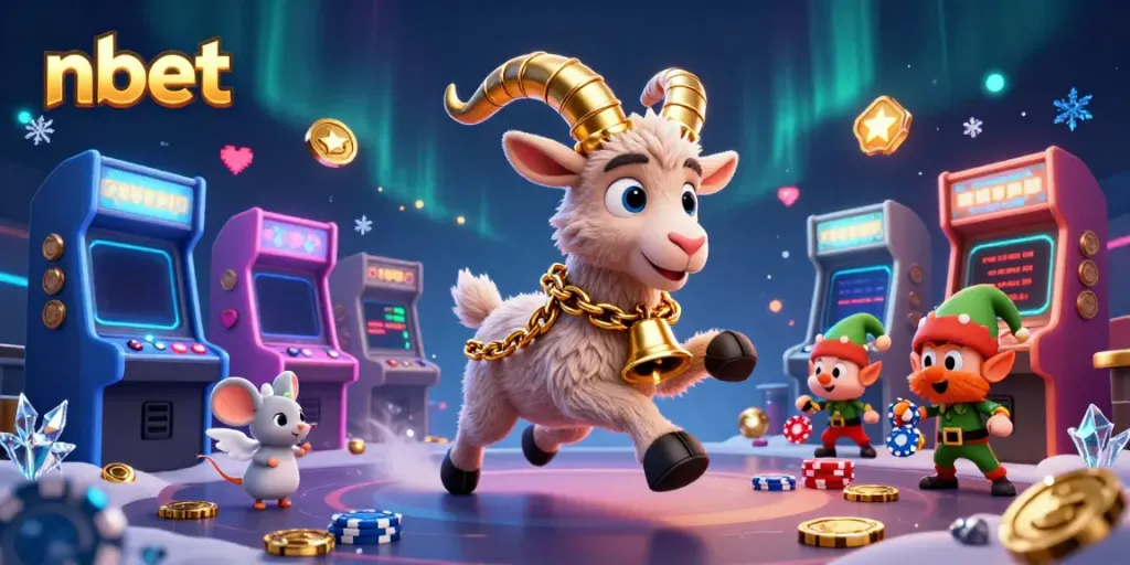 Experience the exhilarating rides at nbet's vibrant casino featuring cartoon characters amidst thrilling games.