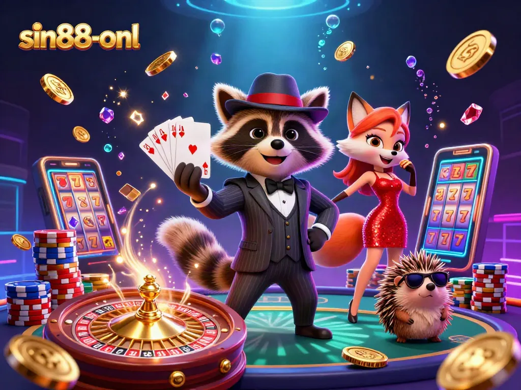 Experience thrilling wins at sin88-onl with charming characters and dynamic casino elements in an exciting gaming scene.