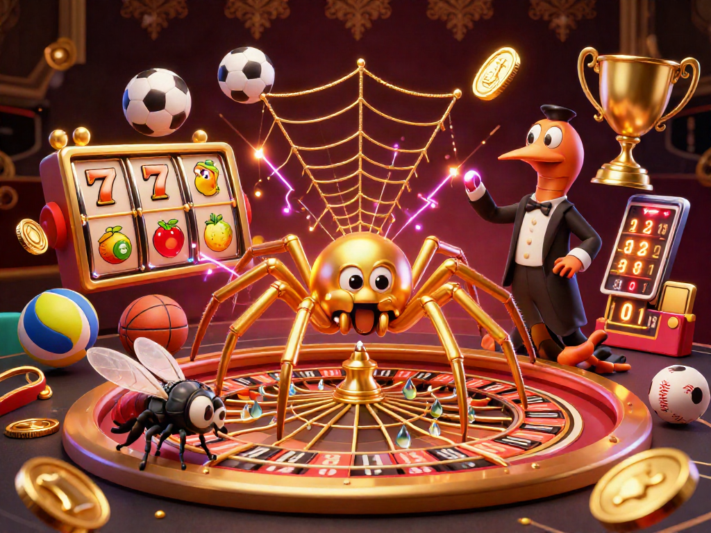 Betting fly in the vibrant lc88 casino scene with a roulette wheel and engaging sports dynamics.
