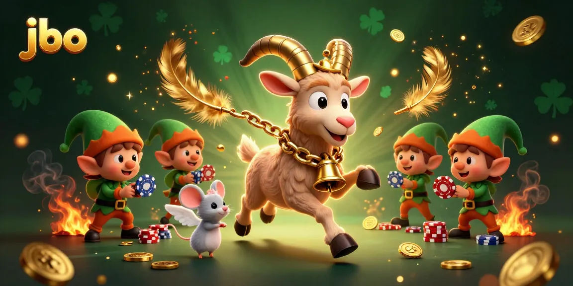 Experience excitement at the jbo casino with animated characters engaging in thrilling gameplay.