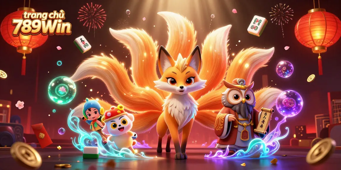 Immerse in the vibrant world of trang chủ 789Win with a magical 3D illustration of casino elements.