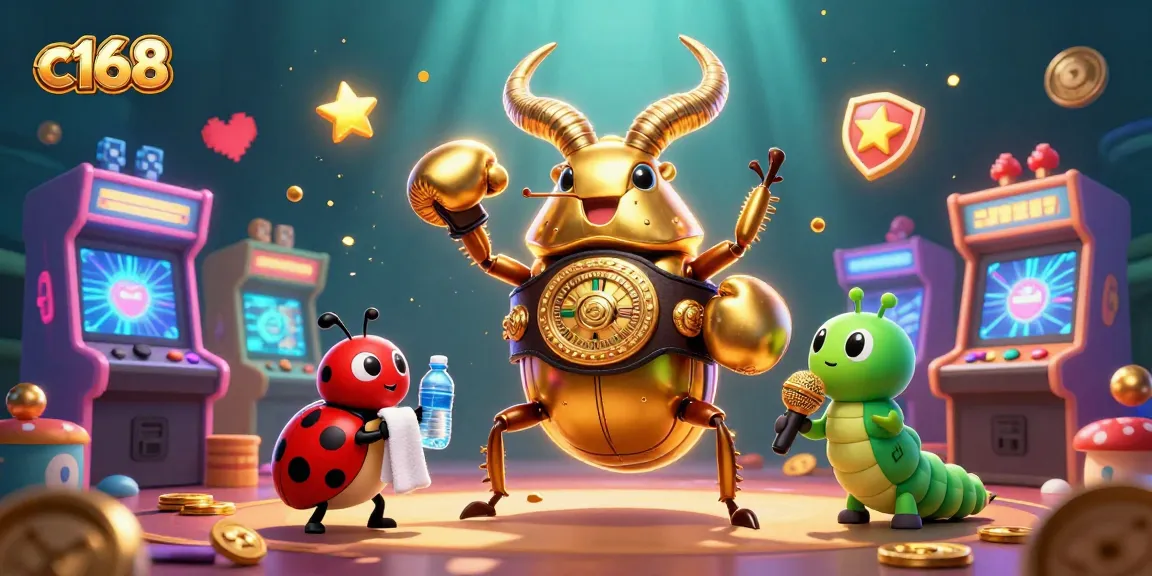 Experience thrilling gameplay at c168 with vibrant characters in a dynamic casino scene.