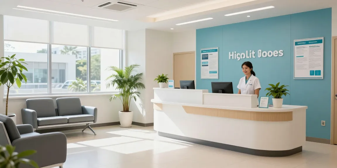 Akra Labs Shop für medizinische Dienstleistungen, umfassende Patientenversorgung in einer modernen Gesundheitsklinik.