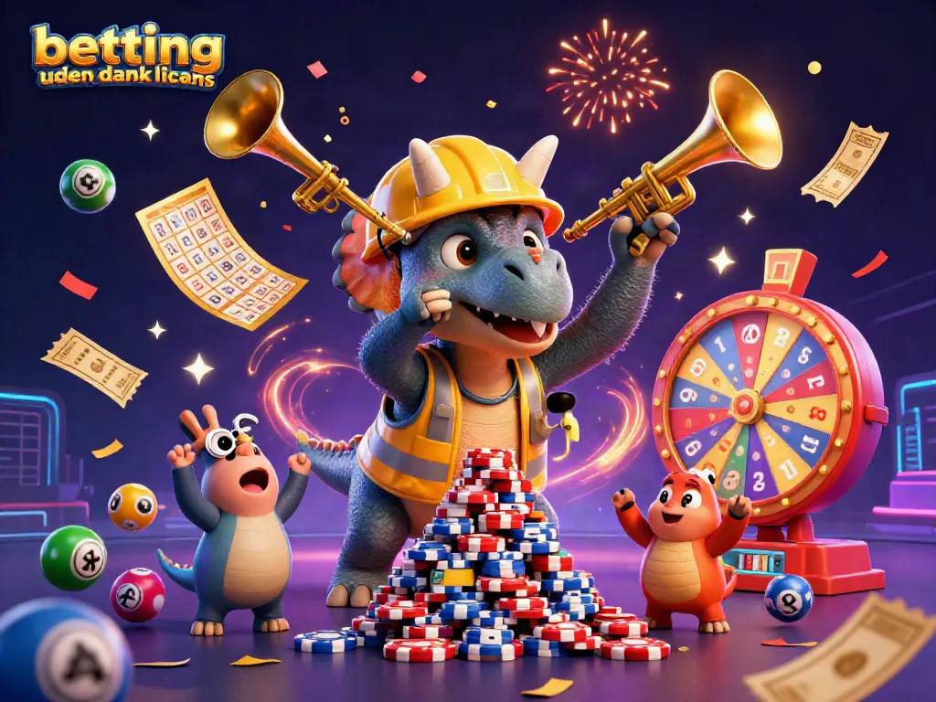 Engage with betting uden dansk licens through a lively 3D casino celebration scene.