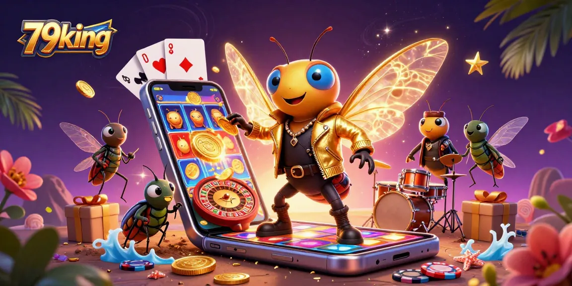 Engage with exciting slot gameplay at 79king with vibrant characters and dynamic casino elements.