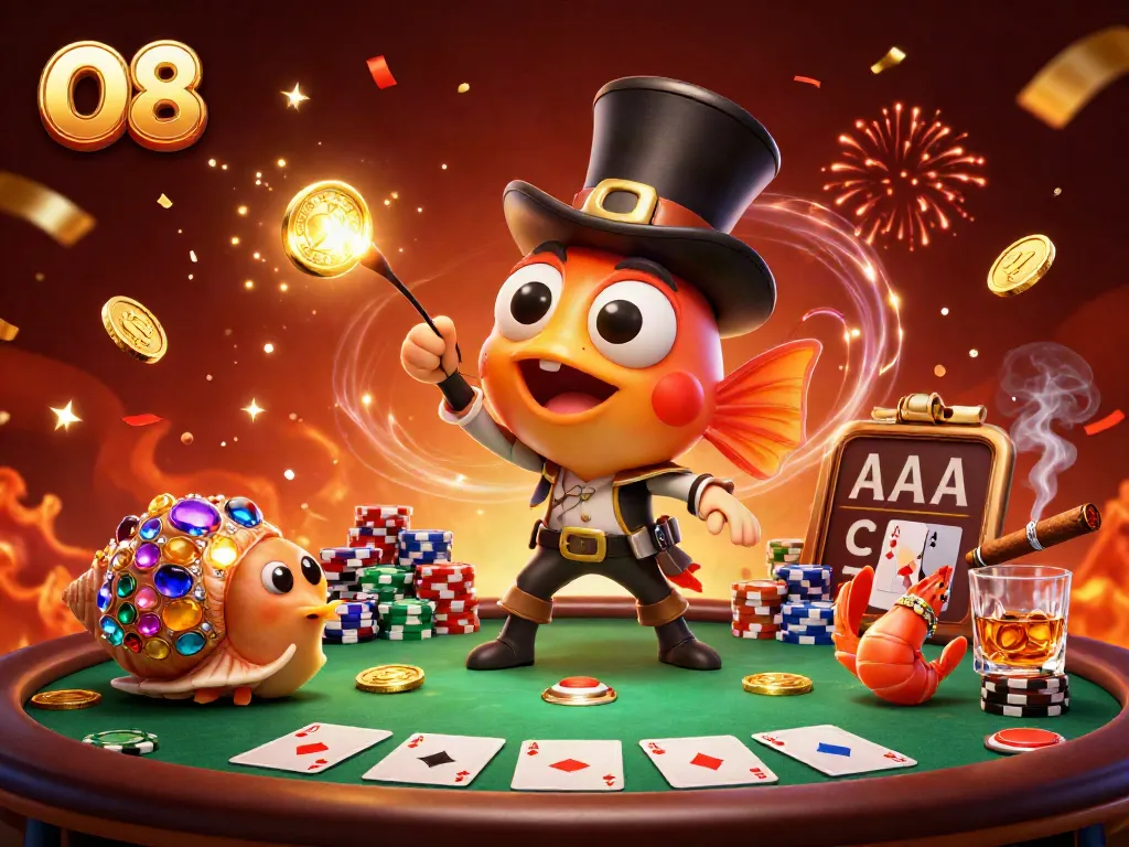 O8 invites players to dive into a thrilling 3D casino adventure with vibrant characters and action-packed gameplay.