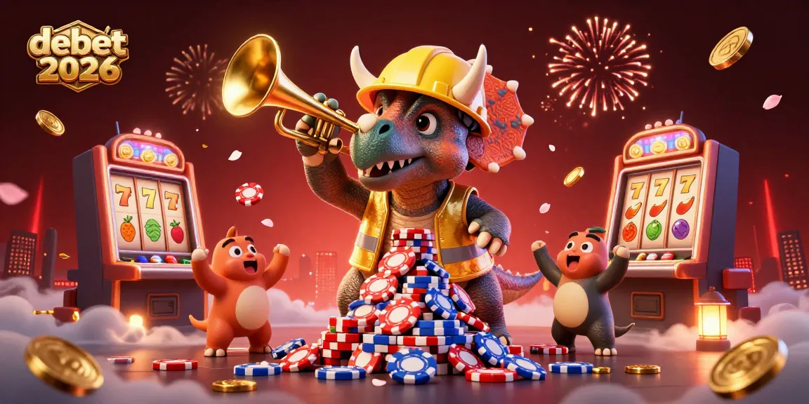 Experience debet2026 explosive casino fun with vivid characters and dynamic slot game elements.