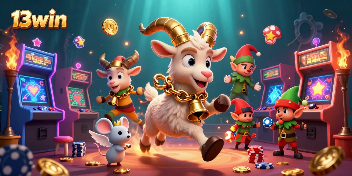 Engage with 13win’s vibrant casino scene showcasing thrilling gameplay and unique characters.