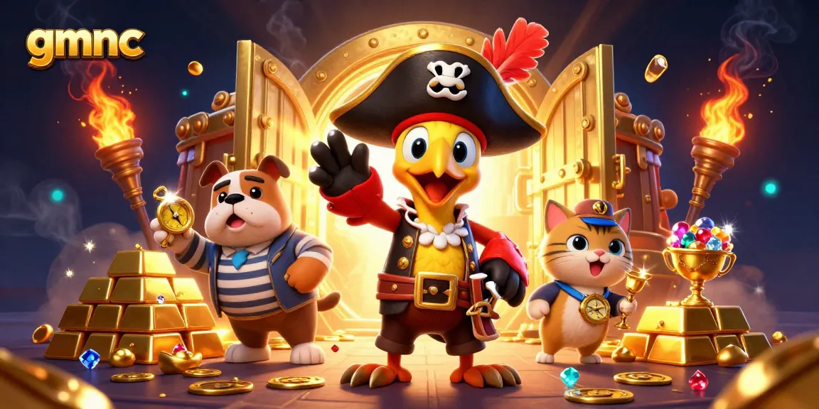 Experience the thrilling world of gmnc with dynamic pirate characters and dazzling casino treasures.