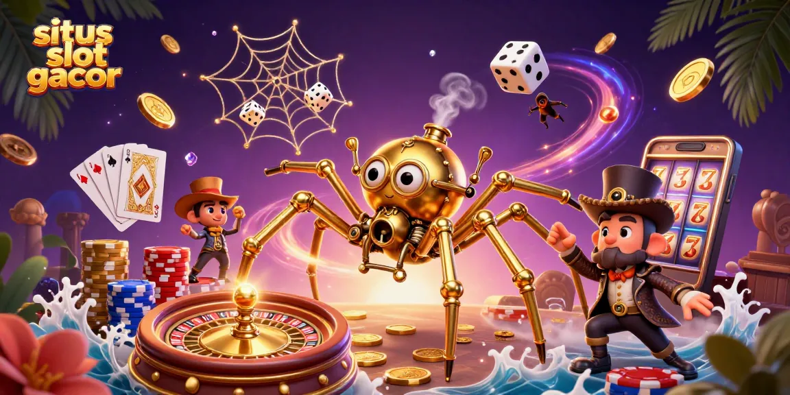 Catch big wins at situs slot gacor featuring dynamic gaming elements and vibrant visuals.